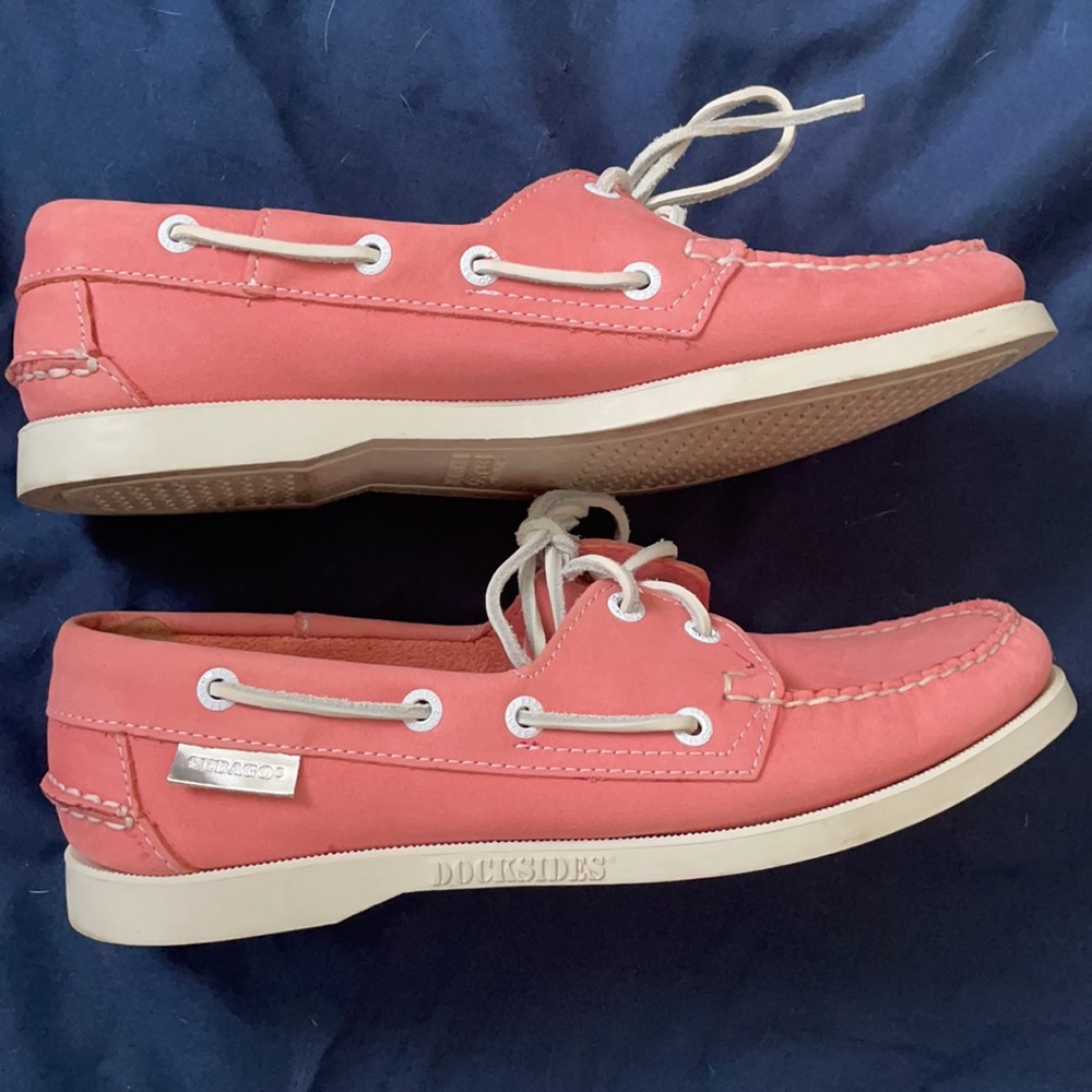 Sebago Docksides Coral Shoes